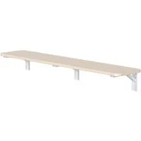 Maclean Wandregal MC-129 Klappbares Regal mit Aufsatz Schreibtisch