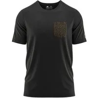 FORSBERG T-Shirt mit Brusttasche im Polygondesign