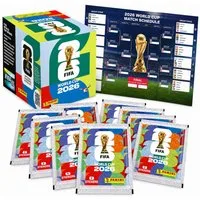 Kinderfreund® Sticker Weltmeisterschaft 2026 Set - inkl. Spielplan & Panini Sticker WM