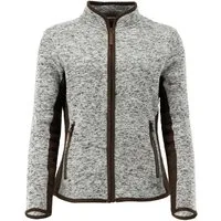 Tom Collins Strickfleecejacke Detit Fleece-Übergangsjacke mit Kontraststoff und hochgeschlossenem Kragen