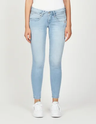 GANG Damen Jeans 94NENA CROPPED - skinny fit Jeans summer light