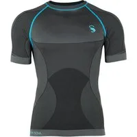 Stark Soul® Funktionsshirt Herren Base Layer, Seamless, Kurzarm Shirt, Sport- & Skiunterwäsche mit Funktionszonen in VERSA-Strickweise
