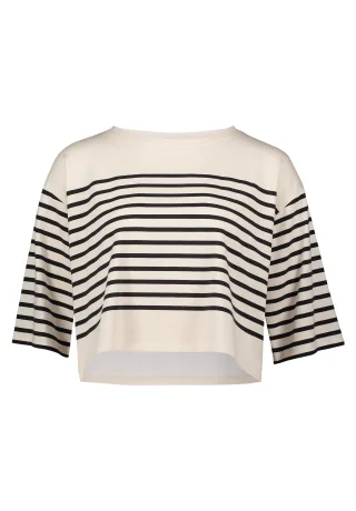 Robe Légère - Ringelshirt Beige/Dark Blue - Gr. - XL