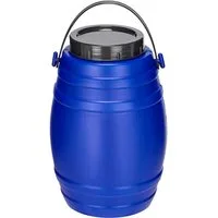 Garronda Regentonne 4L Behälter mit Deckel Weithalsfass BPA-frei GD-0086, Blau, 4 l, (1-tlg), BPA-Frei