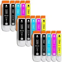 Druckerparadies 15er Multipack für Epson 33XL Tintenpatronen Set Tintenpatrone (15-tlg., für Epson XP530 XP540 XP630 XP635 XP640 XP645 XP830 XP900 XP7100)