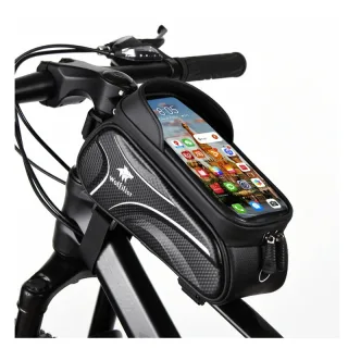Wolfilist Bike Bag 2L Large Capacity Waterproof With Sun-Visor Rain Cover Phone Holder- Perfect Bicycle Equipment