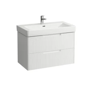 LAUFEN Waschtischunterschrank JUNA 446x821x515 2 Schubl m. Griffmulde f.WT H813965 spezialcolor, H4 H4115221099901