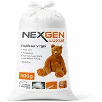 NEXGEN Luxus Kissenfüllung Füllwatte Polyester Füllung Hohlfaserfüllung für Kissen & kuscheltiere, Decken, Sofas, Plüschtiere, Sitz- & Nackenkissen, Teddybären