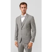s.Oliver Sakko Indoor-Sakko S.OPURE s.O PURE: Slim-Fit-Sakko aus gemustertem Stretch-Gewebe