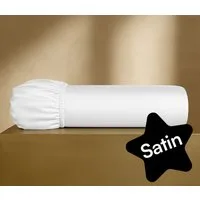 Seralino Spannbettlaken Mako Satin Spannbetttuch (100% Bio Baumwolle), 100% Bio-Baumwolle, Gummizug: rundum, Etiketten zeigen Seiten – schnelles, unkompliziertes Beziehen garantiert., Fairtrade/ GOTS zertifizierte uni Bettlaken, weich