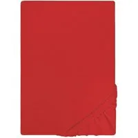 Biberna Spannbettlaken Leila, Jersey, Gummizug: rundum, (1 Stück), Bettlaken aus 100% Baumwolle, für Matratzenhöhen bis 22 cm
