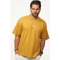 SOULSTAR T-Shirt mit Stickerei Herren Oversize-Fit Kurzarm Shirt mit Rundhals-Ausschnitt