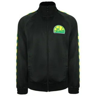 Mitchell & Ness Seattle Supersonics Herren Black Track Jacke