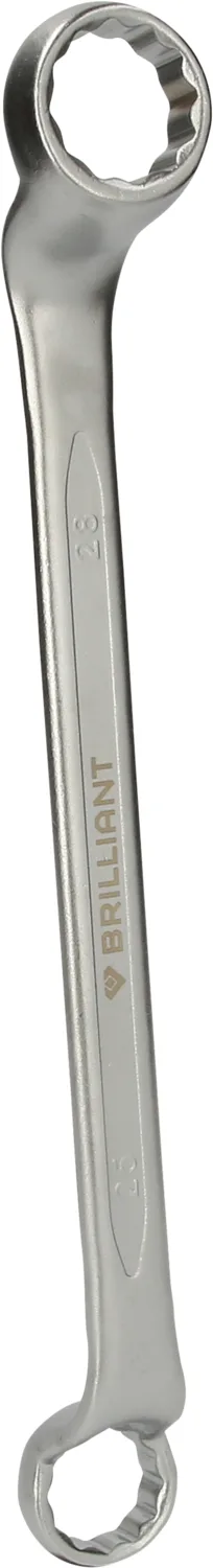 Brilliant Tools Doppel-Ringschlüssel, gekröpft - BT012910