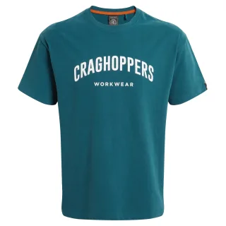 Craghoppers - "Batley" T-Shirt für Herren - Arbeit (Dunkles Ägäisblau)