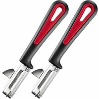 WESTMARK Sparschäler 2Stk., Universal-Pendelschäler mit Ausstecher, Gallant