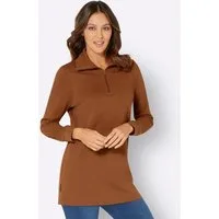 Sieh an! Sweater Long-Sweatshirt Langarm