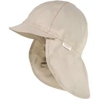 MAXIMO Sonnenhut (1-St) verstellbarer Kinnriemen, mit Nackenschutz, mit Gummizug