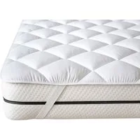 Matratzenauflage ZOLLNER, 90 x 200 cm, 100% Polyester, vom Hotelwäschespezialisten