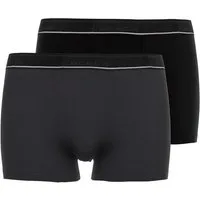 CECEBA Boxershorts CECEBA Herren Pants grau uni 2er Pack (2-St)