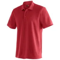 Maier Sports Poloshirt Ulrich Herren Polo kurzarm, leichtes Shirt, Funktionsshirt mit Kragen Reg Fit