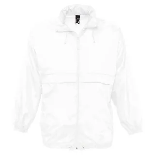 SOLS - "Surf" Windjacke für Herren/Damen Unisex (Weiß)