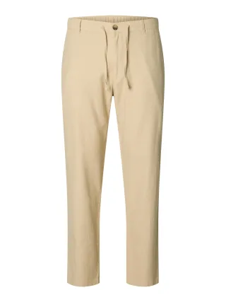 SELECTED MEN - SLM172-SLIMTAPE BRODY LINEN BLD PNT NOOS - Gr. - XXL