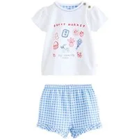 Next Shirt & Shorts Baby Kurzarm-Oberteil und Shorts im 2-teiligen Set (2-tlg)