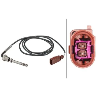 Hella Sensor f?r Abgastemperatur Porsche Cayenne VW Touareg 3,0