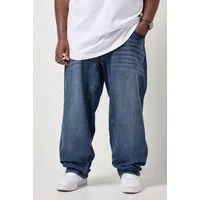 STHUGE 5-Pocket-Jeans Balloon-Jeans 5-Pocket weiter Balloon-Fit