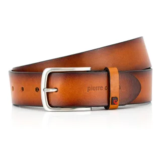 pierre cardin belts - Ledergürtel PIERRE CARDIN (XL) cognac - Gr. - 105