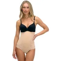 MAGIC Bodyfashion Shapingstring Super Control Hi-Thong mit eleganter, weicher Spitze