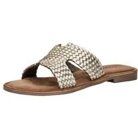 Lazamani Lazamani Pantoletten Leder Pantolette