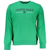North Sails Sweatshirt Herren-Sweatshirt Grün - Langarm, Gefüttert