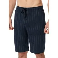 Schiesser Pyjamahose Mix + Relax Baumwolle, seitliche Taschen, Bindekordel