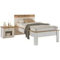 OTTO home Schlafzimmer-Set Westminster, Bett Breite Liegefläche 90 oder 140cm und 1 Nachtkommode