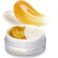 d'Alba Anti-Aging-Creme Luxuriöse 2-in-1 Intensivpflege mit weißem Trüffel 70g Koreanische Hautpflege Serum + Creme, Für strahlend schöne, gefestigte Haut