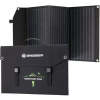 BRESSER BRESSER Mobiles Solar-Ladegerät 90 Watt mit USB- u. DC-Anschluss Solarladegerät
