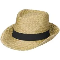 elasto Schirmmütze Sommerhut KUBA Sonnenhut Damen & Herren aus Seegras