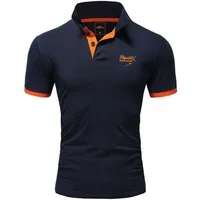 REPUBLIX Poloshirt MATEO Herren Basic Kurzarm Kontrast Polo Hemd