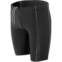 Aquarti Badehose Aquarti Herren Lange Badehose mit Kontrast-Paspel Jammer