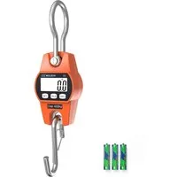 Tenlamp Kofferwaage Digitale Hängewaage 300kg/660lb LCD Kofferwaage Tragbar, Tragkraft 300 kg, (Ausgestattet mit LCD-Display mit Hintergrundbeleuchtung und Funktionstasten, können Sie die crane Skala zu verschiedenen Anlässen anwenden., 1-tlg), 660lb