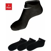 Nike Sneakersocken SX7678-010 (3-Paar) mit Mittelfußgummi