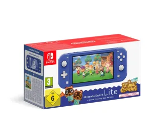 Nintendo Switch Konsole Lite [Animal Crossing: New Horizons Edition] blau