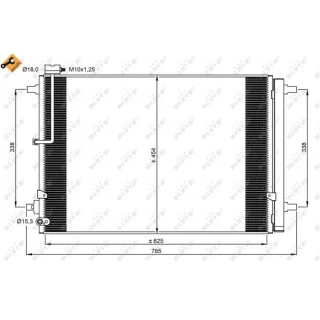 NRF Klimakondensator + Trockner Audi A8 350059