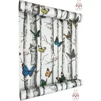 IKHEMalarka 3D-Tapete Selbstklebende PVC Folie Klebefolie, Aufkleber, (4,5m), 0.8mm stark. 1 Role = 4,5m²