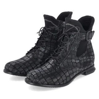 Simen Ankle Boots  Grau - Gr. 37 -  Textil