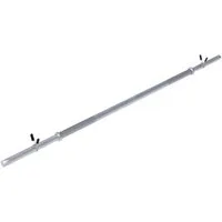 GORILLA SPORTS Langhantelstange Langhantelstange Chrom 120 cm, 120 cm (3-tlg)