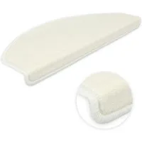 Metzker® Stufenmatte Stufenmatten Vorwerk Uni Halbrund Einzeln und SparSet's, halbrund, Höhe: 7 mm, 15 Stück im Set
