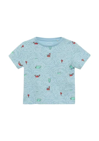 s.Oliver - T-Shirt blau - Gr. - 74